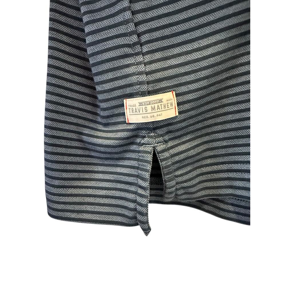 NWOT TravisMathew Pima Cotton Colorblock Polo Shirt – Size S Golfcore - Picture 5 of 9